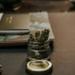 Cannabis on a Desk for Organic CBD LLC